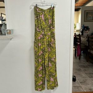 Manuhealii strapless jumpsuit